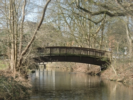 Brüggen : Wanderweg an der Schwalm entlang